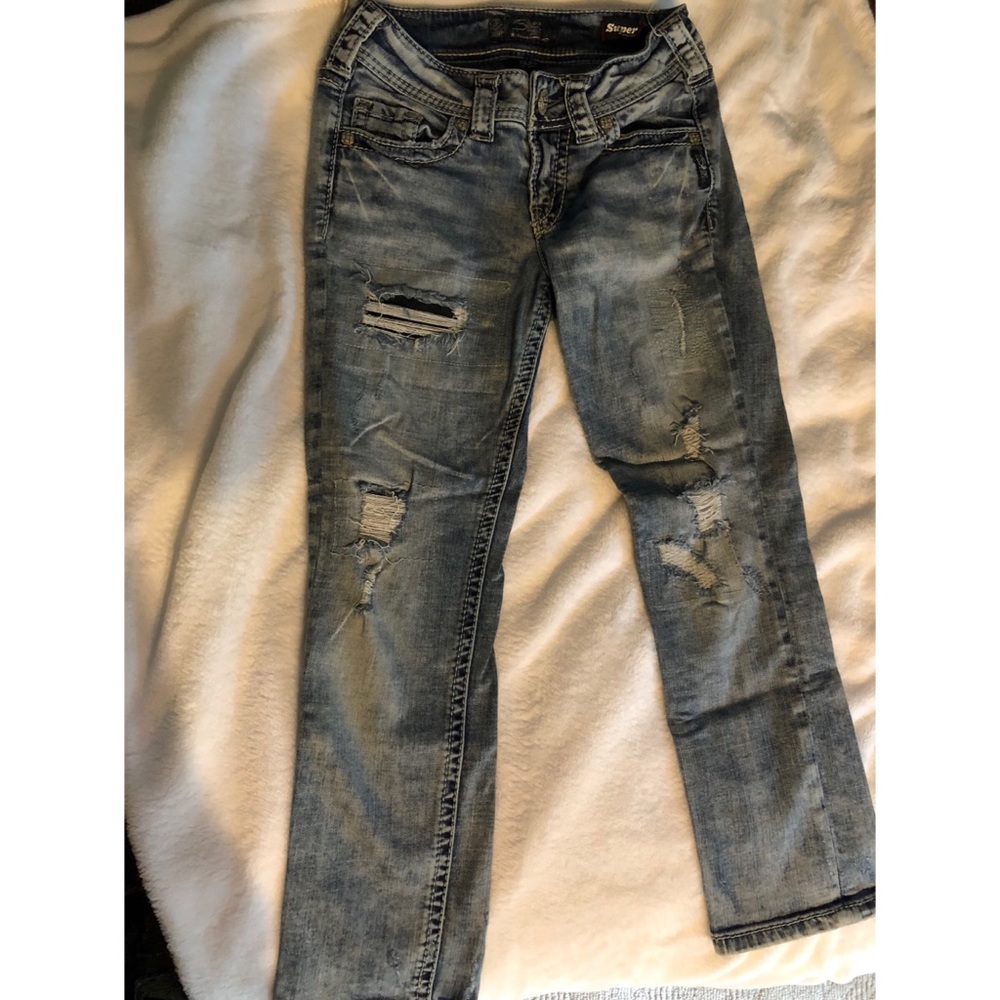 Silver Brand Capris